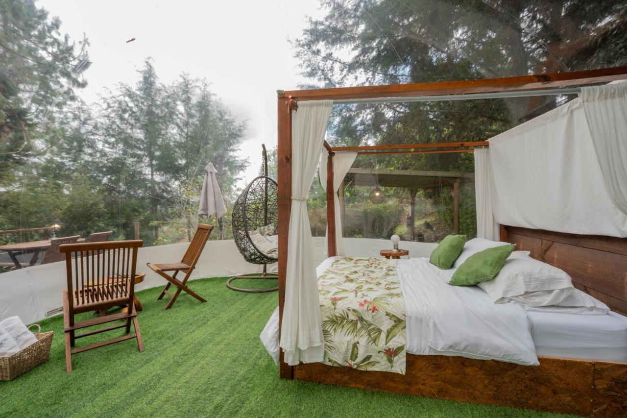فندق Bubblesky Glamping 40 Min From Medellin إلريتيرو المظهر الخارجي الصورة