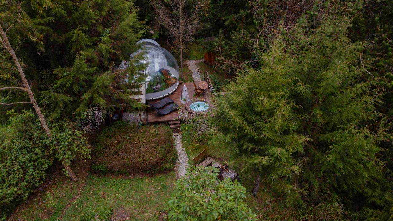فندق Bubblesky Glamping 40 Min From Medellin إلريتيرو المظهر الخارجي الصورة
