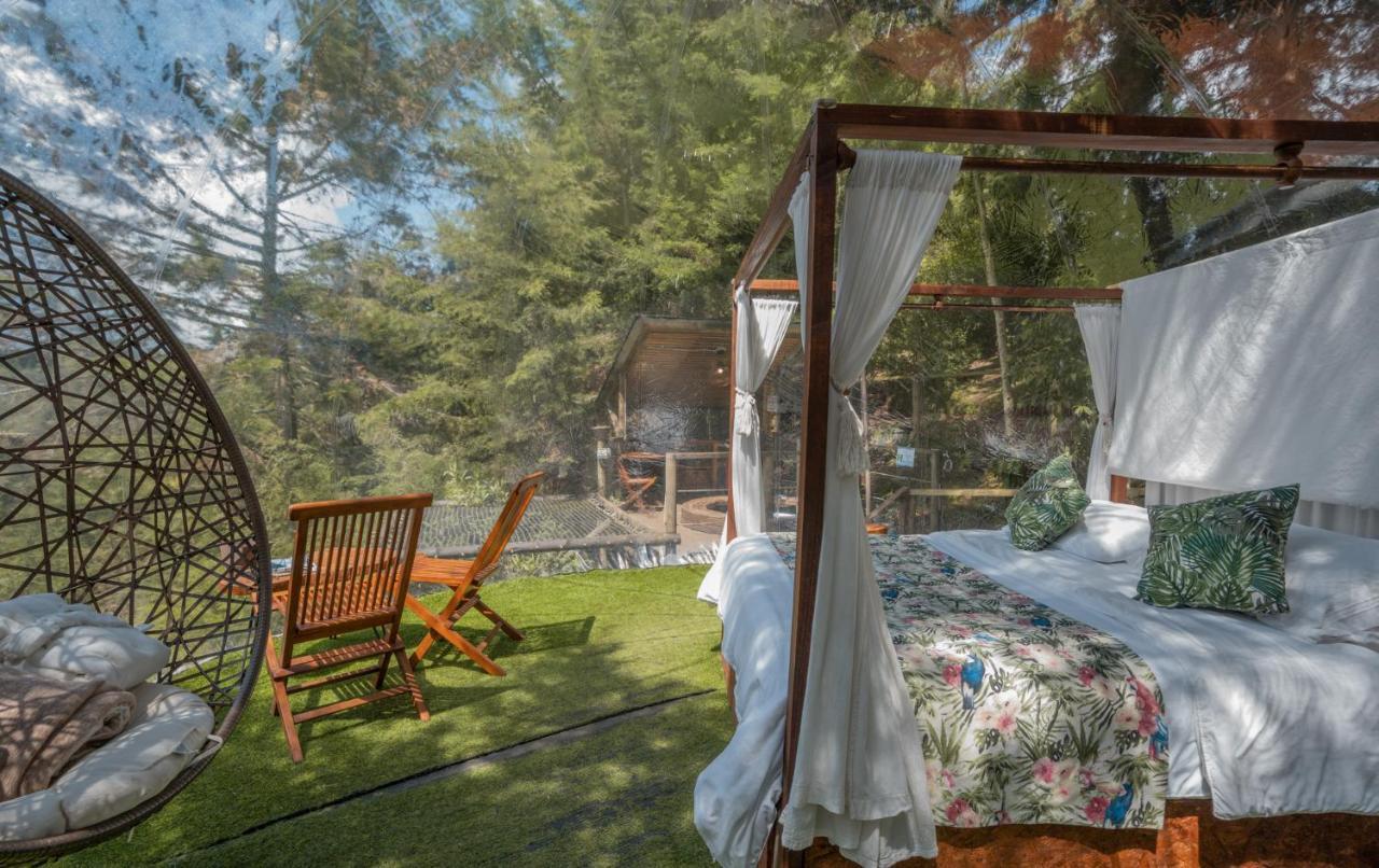 فندق Bubblesky Glamping 40 Min From Medellin إلريتيرو المظهر الخارجي الصورة