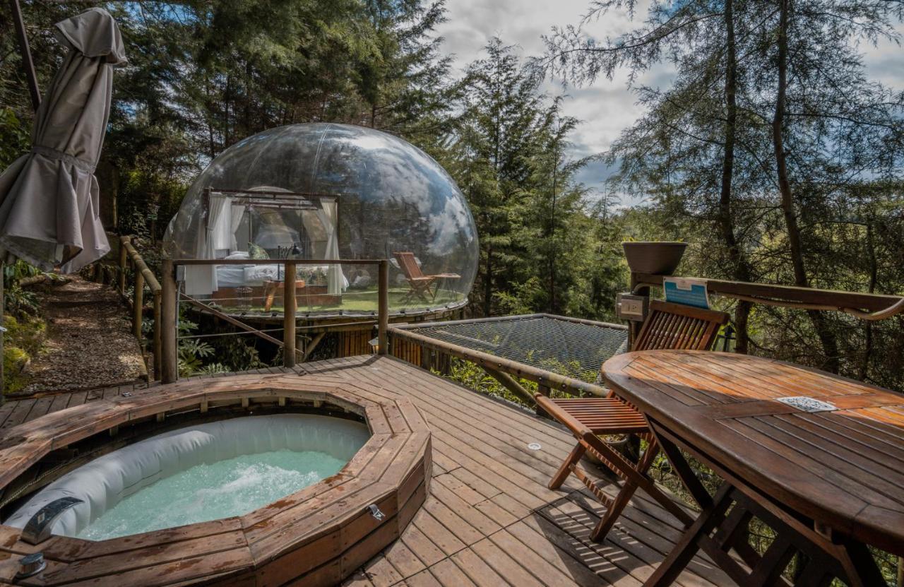 فندق Bubblesky Glamping 40 Min From Medellin إلريتيرو المظهر الخارجي الصورة