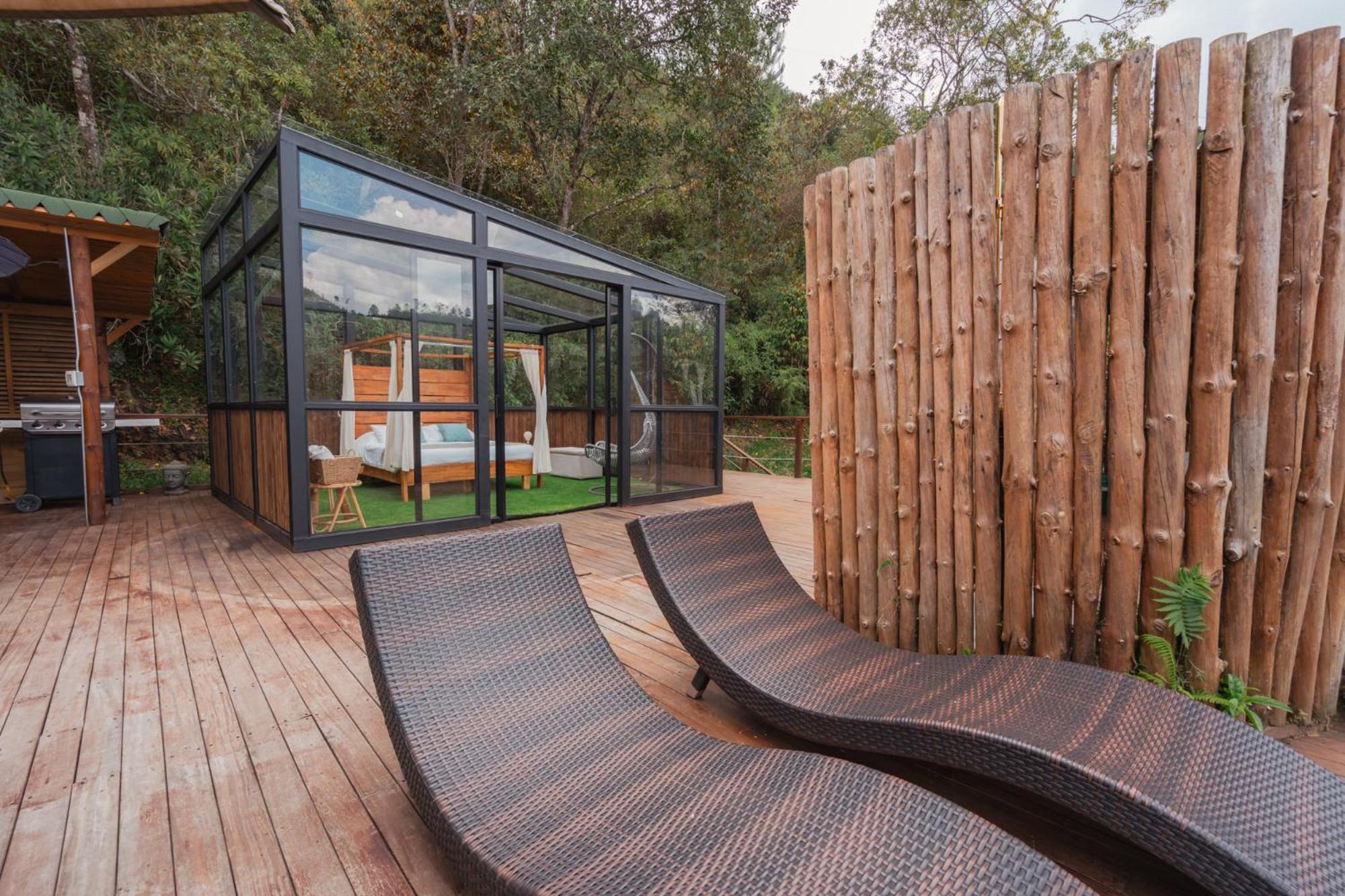 فندق Bubblesky Glamping 40 Min From Medellin إلريتيرو المظهر الخارجي الصورة